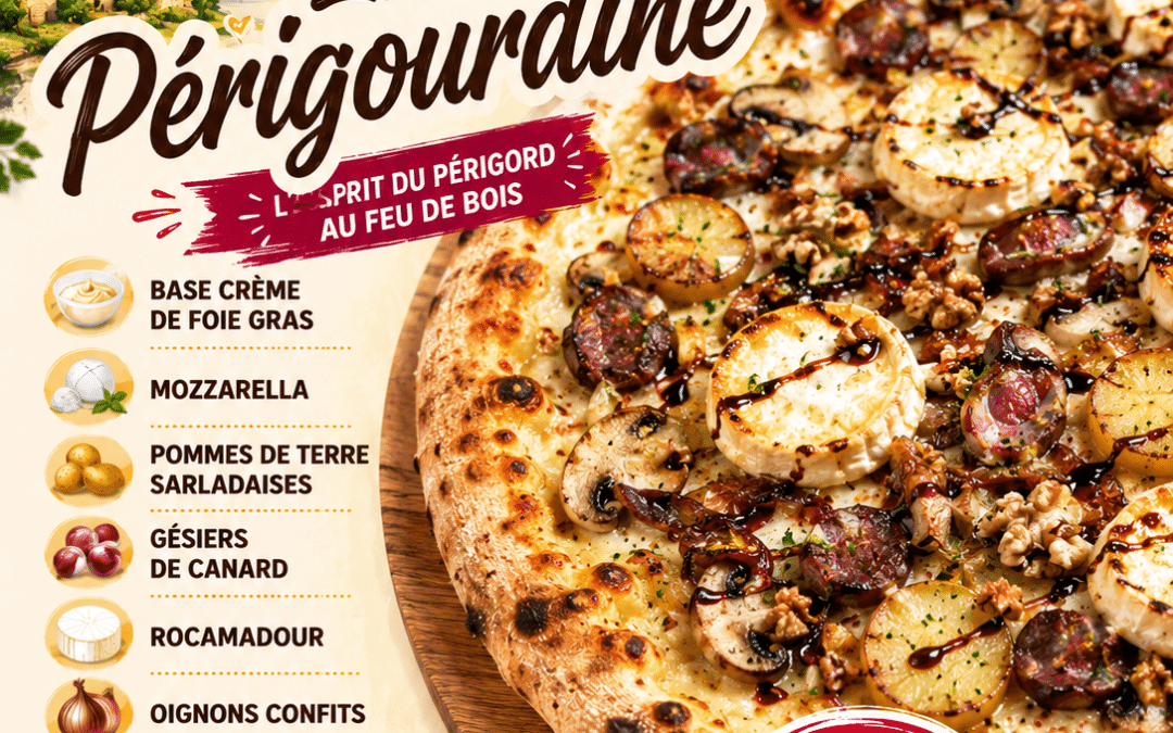 La Pizza du Moment – La Périgourdine